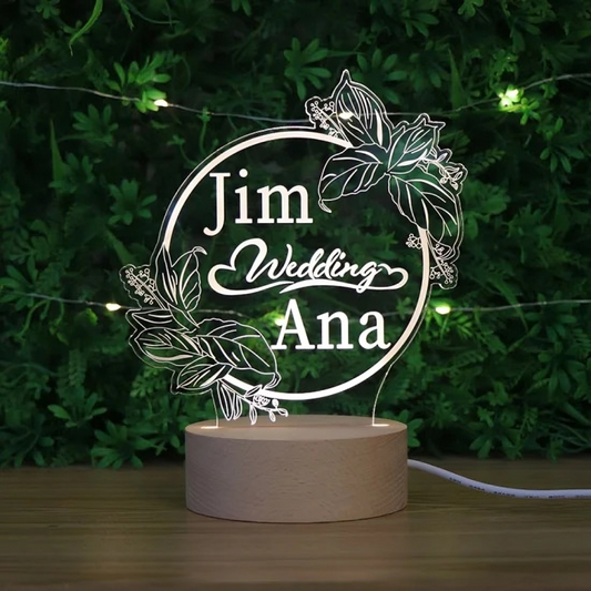 Personalized Romantic Led Lamp