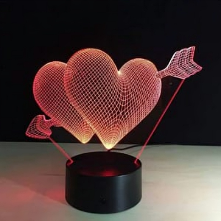 Heart 3D LED Night Light