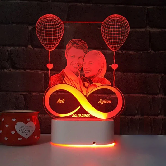 Personalized Your Own Pic Beautiful Led Lamp